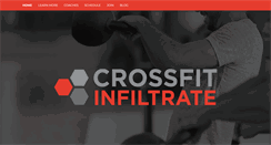 Desktop Screenshot of crossfitinfiltrate.com